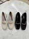 Women Loafer With Crystal Embedded Gold Chain